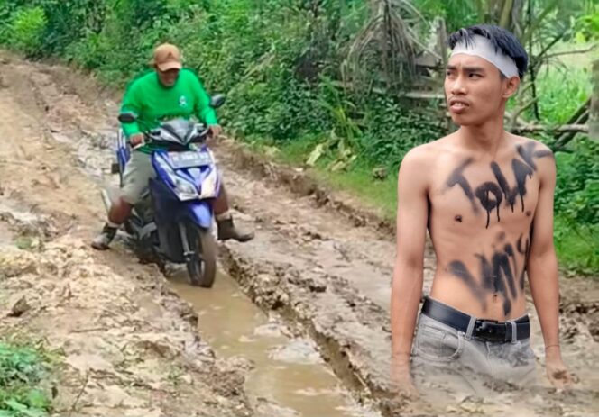
 Jalan Rusak Bertahun-tahun di Kangayan, Pemuda Desak Pemkab Sumenep Segera Bertindak