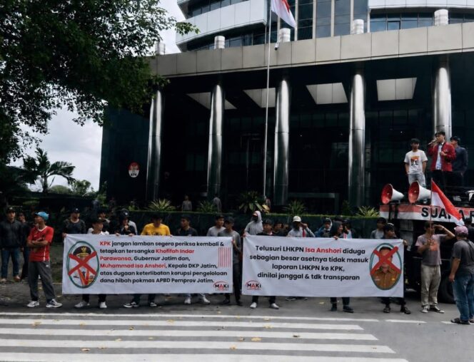
 MAKI Independen Desak KPK Periksa Kembali Khofifah dan Isa Anshori dalam Kasus Dana Hibah Pokmas Jatim