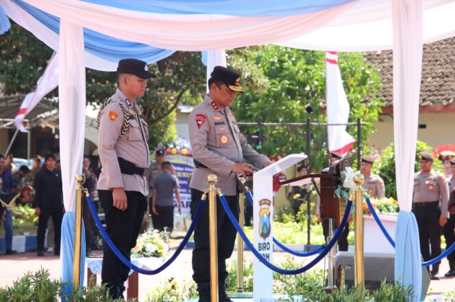 
 Resmi Naik Status, Polres Sumenep Jadi Polresta. Kapolda Jatim Lantik Kapolresta Pertama