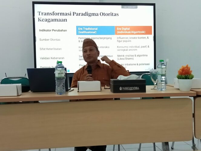 
 Visiting Profesor Moderasi Beragama di Era Digital, Kunci Menjaga Kerukunan dan Mencegah Polarisasi Sosial